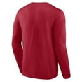 thumbnail image 3 of Men's Crimson Oklahoma Sooners Arch Long Sleeve T-Shirt, 3 of 3