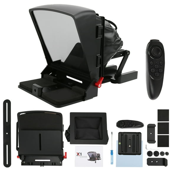 TOPINCN Professional Smartphone Remote Control Teleprompter Video Recording Prompter