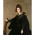 thumbnail image 2 of Diego Velázquez 20x24 Black Ornate Framed Double Matted Museum Art Print Titled: Portrait of a Lady (circa 1630), 2 of 5