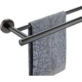 thumbnail image 1 of JQK Double Bath Towel Bar, Oil Rubbed Bronze 36 Inch Stainless Steel Towel Rack for Bathroom, Towel Holder Wall Mount, 39 in Total Length, TB100L36-ORB, 1 of 8
