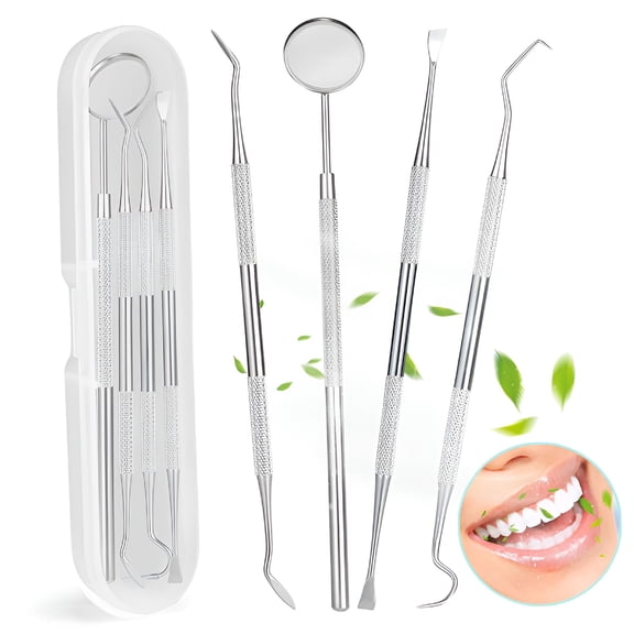 ACDANC Dental Tools Kit,Hygiene Tools,Dental Pick for Teeth Cleaning-Ideal for Dentists,Personal Use,and Pet Oral Care-Includes Case
