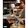 thumbnail image 4 of Funda con teclado ESR para iPad Pro de 11 pulgadas con soporte de 5.ª generación, color blanco, 4 of 9