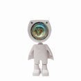 thumbnail image 1 of Lámpara de puesta de sol LED Spaceman - Luz de noche de proyección de puesta de sol de arco iris con rotación de 360 ​​°, luz de piso recargable moderna de red, 1 of 5