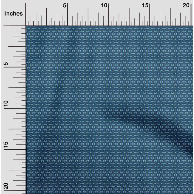 oneOone Viscose Jersey Blue Fabric Maze Style Geometric Sewing Craft Projects Fabric Prints by Yard 60 Inch Wide
