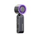 thumbnail image 2 of Ventilador de mano, cuello colgante personal, múltiples velocidades, ventilador de manos portátiles ajustables para trabajos para el hogar al aire Gris oscuro, 2 of 8