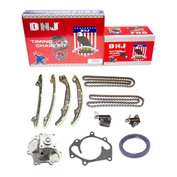 DNJ TK649WP Timing Chain Kit with Water Pump Fits Cars & Trucks 04-17 Infiniti 5.6L V8 DOHC 32V