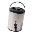 thumbnail image 2 of YAHHU 8‑Liter 304 Stainless Steel Double‑Layer Insulated Beverage Dispenser – Commercial‑Grade Hot & Cold Bucket, Black, 2 of 15