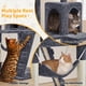 thumbnail image 3 of Árbol para Gatos Yaheetech de 137 cm Multinivel con Poste Rascador, 3 of 9