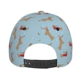 thumbnail image 6 of Balery Baseball Cap Adjustable Size for Running Workouts and Outdoor Activities All Seasons Dad Hat(Dachshund Dog), 6 of 9