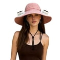 thumbnail image 5 of MOAOASPER Wide Brim Solar Fan Sun Hat For Men, Breathable UV Protection Cooling Cap, For Fishing Hiking Camping, Outdoor Summer Sun Hat, 5 of 6