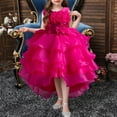 thumbnail image 2 of Kids Girl Dresses Kids Formal Dresses for Girls Pink Girls Dress Toddler Tea Party Dress Girls Children's Day Outfit 7-8Y, 2 of 4