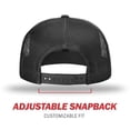 thumbnail image 4 of Gorra Trucker R RICHARDSON 511 Visera Plana Negra, 4 of 7