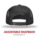 thumbnail image 4 of Gorra Trucker R RICHARDSON 511 Visera Plana Negra, 4 of 7