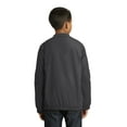 thumbnail image 2 of Sport-Tek Youth V Neck Raglan Wind Shirt-S (Graphite Grey), 2 of 6
