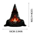 thumbnail image 3 of Wizard Cloak Ceramic Candle Holder with Hooded Design,Decorative Mystical Candle Stand for Home,Party,Halloween,Gothic Decor,Elegant Gift for Witchcraft Enthusiasts, 3 of 6