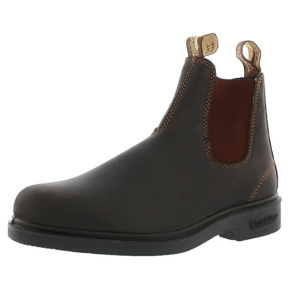Blundstone Dress Chelsea Boot Unisex Shoes Size 4, Color: Stout Brown