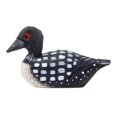 thumbnail image 4 of Common Loon Wooden Figurine - Small 2", Hand-Made, Carving, Decoration, Decoy, Small Animals, Duck Lover, 4 of 5