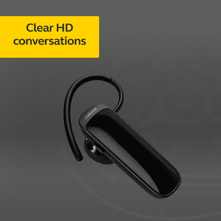 Jabra - Talk 25 Bluetooth Headset - Black