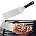 thumbnail image 4 of Stainless Steel Steak Fried Shovel Leaky Spatula Pizza Peel Spade Kitchen Tool, 4 of 9