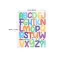 thumbnail image 3 of 16 Sheets Sticker Decoration Number Decals Stickers Letters for Poster Board Alphabet Crafts Scrapbook DIY Applique Small, 3 of 5