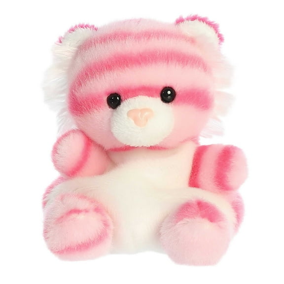 Aurora - Mini Pink Palm Pals - 5.5" Rosé Pink Tiger - Adorable Stuffed Animal