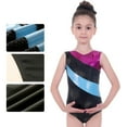 thumbnail image 5 of GYRATEDREAM Toddler Leotard Gymnastics Sleeveless, Sparkly Tumbling Dance Leotards for Baby Girls Kids Teens 3-14 Years, 5 of 9