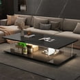 thumbnail image 2 of Mesa de centro de diseño acrílico de estilo moderno, Mesa de centro pequeña minimalista, decoración para sala de estar, Mesa Posta, muebles de entrada, 2 of 4
