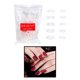 thumbnail image 4 of Uñas postizas de plástico 500 piezas naturales varios tamaños herramienta de manicura operación simple artificial para fiestas bodas - Salvador  Uñas postizas transparentes, 4 of 7