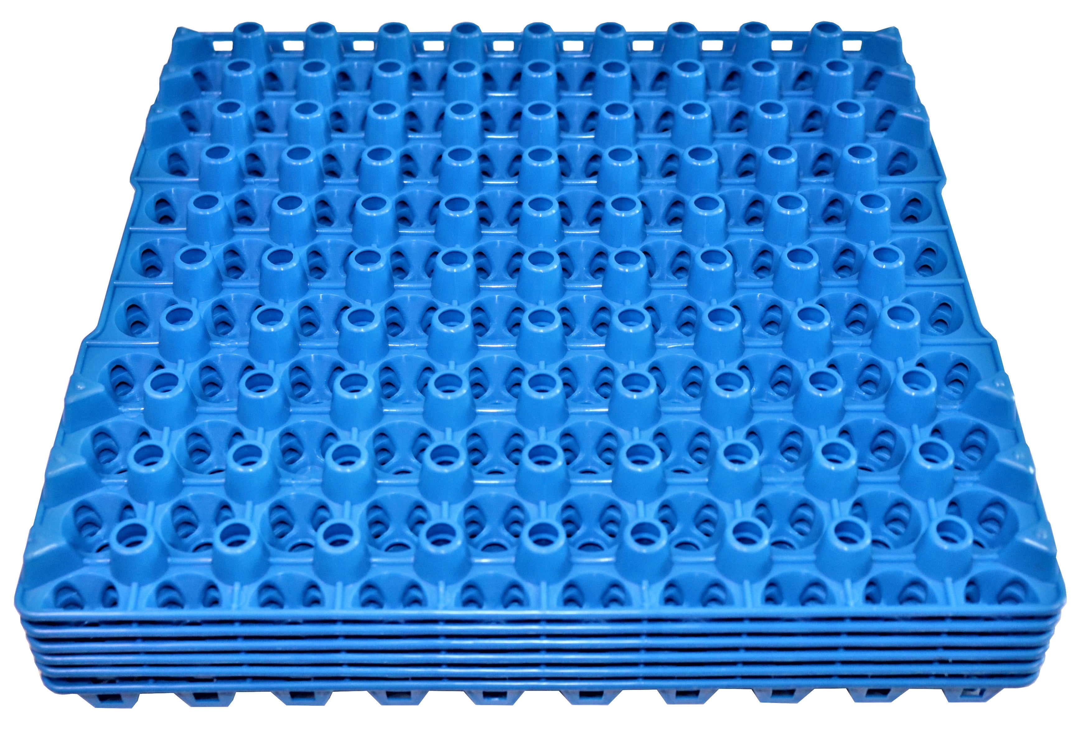 48 RITE FARM PRODUCTS 90 EGG PLASTIC TRAYS QUAIL PIGEON DOVE BIRD FLAT CARTON