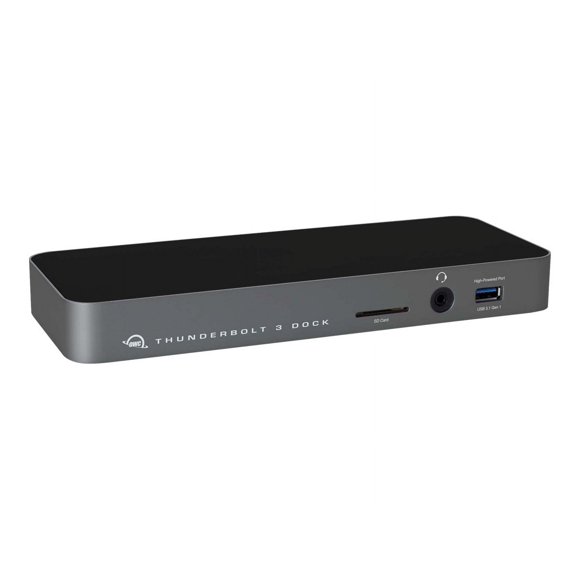 OWC Thunderbolt 3 Dock - Docking station - Thunderbolt 3 - Mini DP - 1GbE - 85 Watt