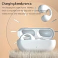 thumbnail image 4 of Audífonos Ear Hook TWS Bluetooth compatibles para Sony Ambie Sound Earcuffs (Blanco), 4 of 4