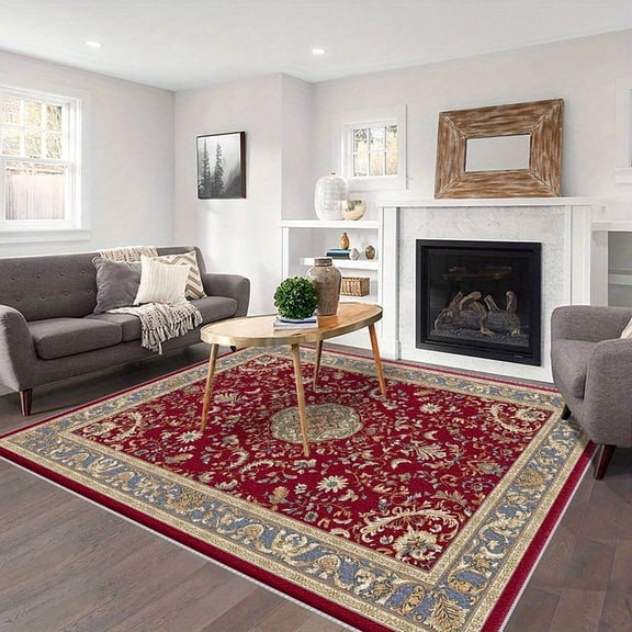 6.5'x10' office mat for carpet large carpet for bedroom bohemian area rug colorful area rug non slip area rug