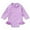 Purple, variant on Happy Town Newborn Baby Girls Swimsuit Summer One-Piece Long Sleeve Floral Bathing Suit