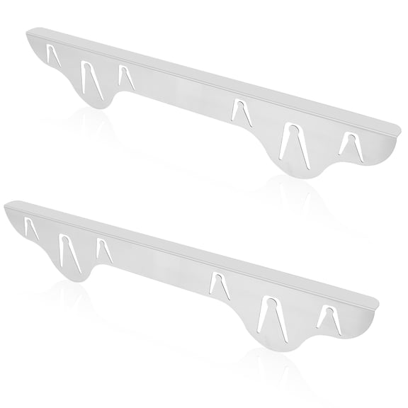 Beaquicy Stainless Steel Stove Gap Cover for Kitchen Heat Resistant Stove Counter Guard Cover,2 Pack