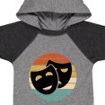thumbnail image 4 of Inktastic Theater Masks Acting Retro Sunset Boys or Girls Baby Bodysuit, 4 of 5