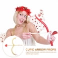 thumbnail image 2 of KAKOWELY juego de arco y flecha de Cupido, accesorio para disfraz de cosplay de Cupido, accesorio de fotografía, 2 of 5