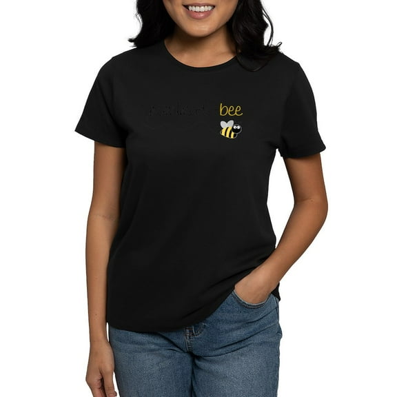CafePress - Grandma To Bee T Shirt - Women's Traditional Fit Dark T-Shirt