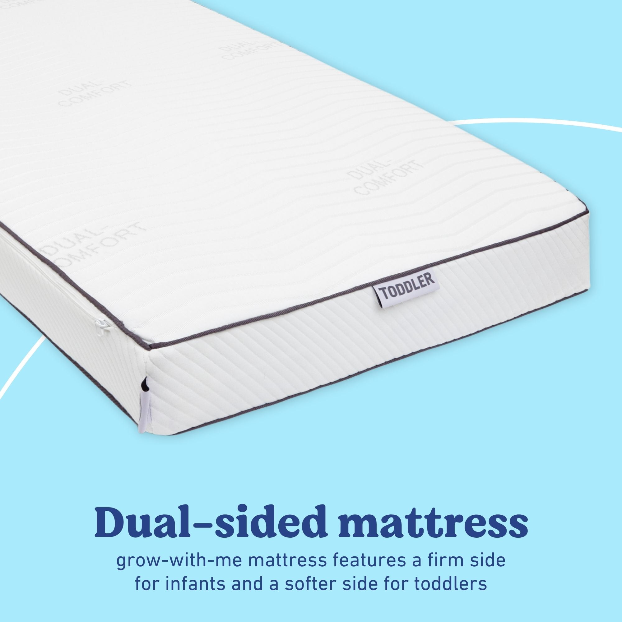 Graco Dual-Comfort 6-inch Foam Crib & Toddler Mattress