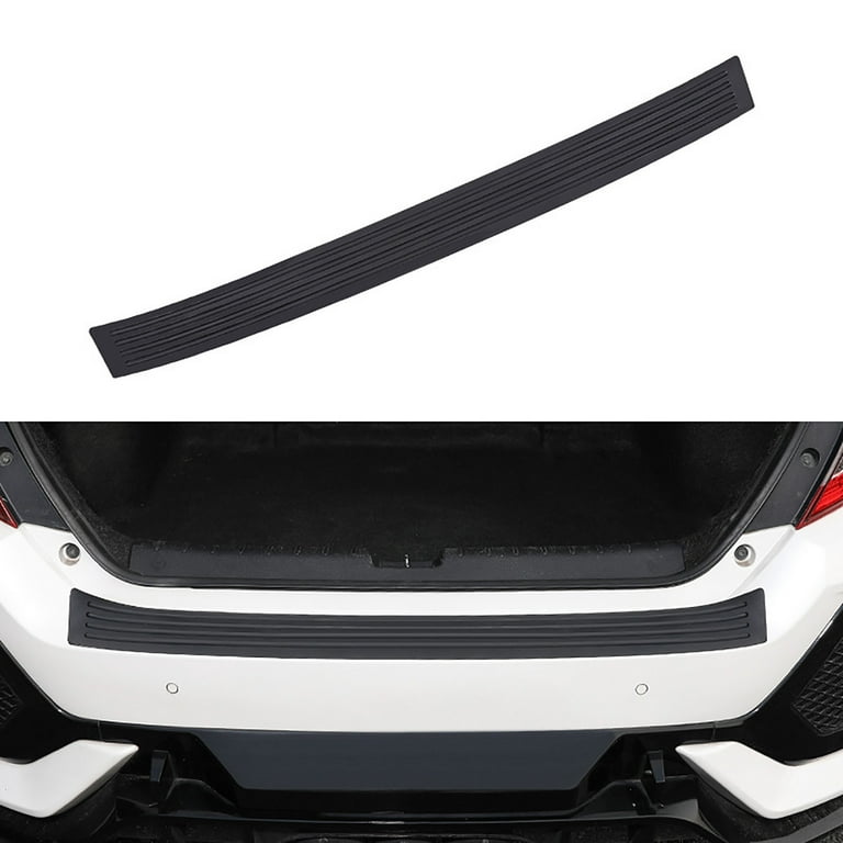 Heiheiup Trunk Rubber Protection Strip Universal Scratch Resistants Trunk  Door Sill Protector Exterior Car Accessories 35 4Inch Car Guards Protector  