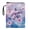 Dolphins Flower, variant on Zipper Bag Reusable Polyester Zipper Easy Carry Book Case with Pocket Book Organzier Holder, Cats on Bookshelf