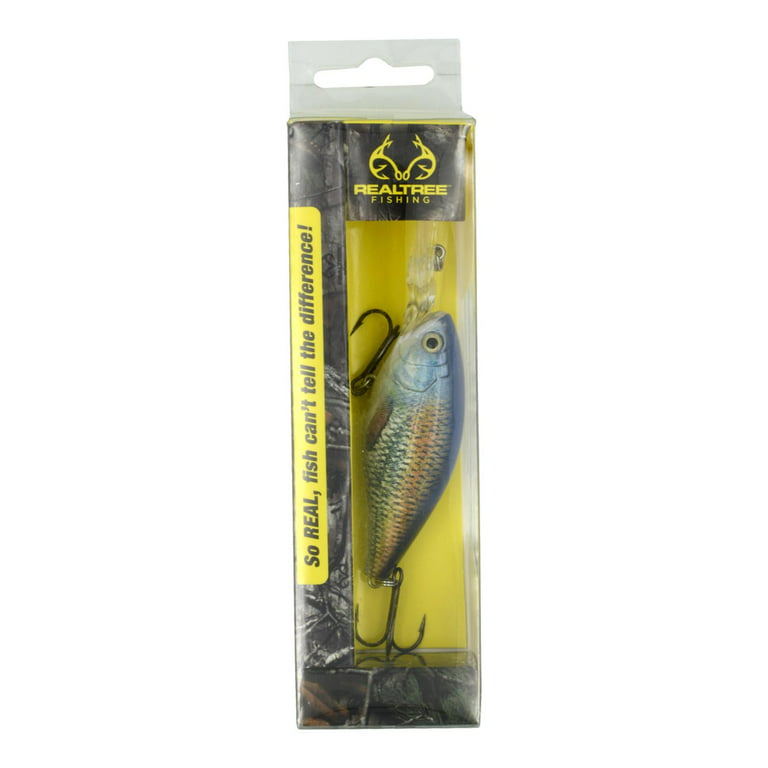Realtree High Definition Medium Diving Crank Bait Gift Pack - South, Hard  Bait Fishing Lure