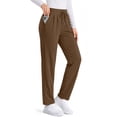 thumbnail image 2 of Fantaslook Women Joggers Pants High Waisted Drawstring Tapered Sweatpants Pleated Workout Lounge Pants with Pockets, 2 of 8