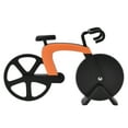 thumbnail image 2 of Pizza Cutter, Stainless Steel Bike Shape Pizza Knife Pizza Cutting Tool for Kitchen, 2 of 8