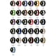 thumbnail image 2 of Adecuado para Huawei/Samsung GT4 hebilla deslizante de 8 figuras correa de reloj trenzada de nailon elástico de 20mm y 22mm, 2 of 2