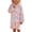 A-Pink, variant on Swimsuit for Girls Rash Guard Swimsuit with Printed Tank Style Overlay Hat for Kids Playful Beach Swimwear with Full Coverage Sun