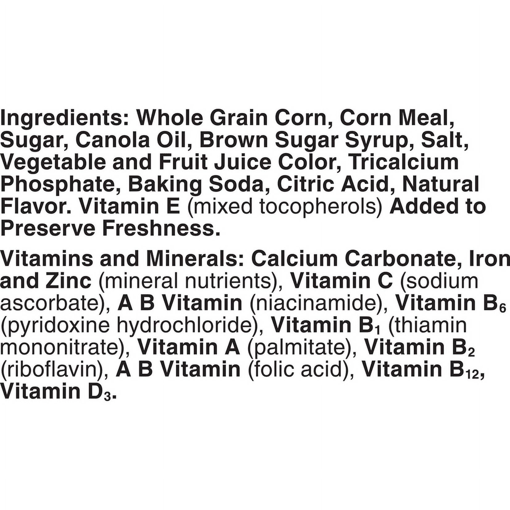 Berry Berry Kix Whole Grain Breakfast Cereal, Crispy Corn Cereal, Family Size, 18 oz