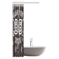 thumbnail image 2 of Cortina de ducha ABPHQTO Campus Life Decor 90x180 cm con ganchos, 2 of 2