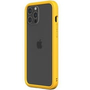CrashGuard NX Modular Bumper Case with Yellow Frame + Rim & 3x Buttons for Apple iPhone 12 Pro Max