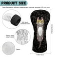 thumbnail image 6 of Yuyamidu Cute Cat Golf Head Covers, Waterproof Leather Golf Club Head Covers Paw Club Protection, Designed to Fit Driver Fairway Wood Hybrid, 6 of 8