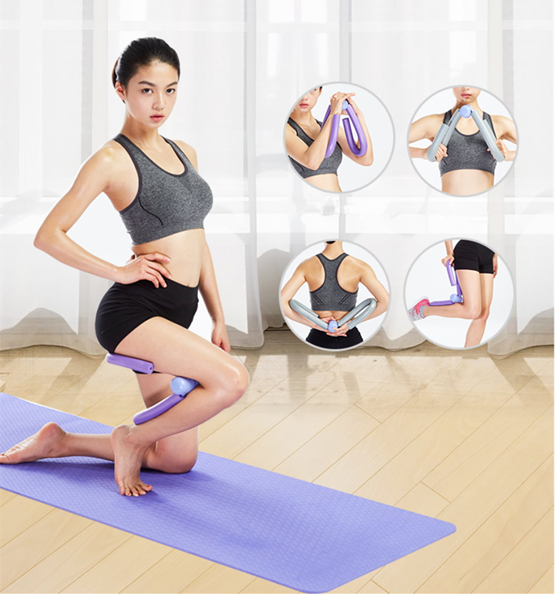 Details about   Thigh Master Leg Muscle Fitness Workout Exercise Multi-function Gym Equipment E0 